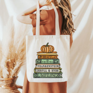 Halloween Classic Books Tote Bag