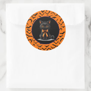 Halloween  classic round sticker