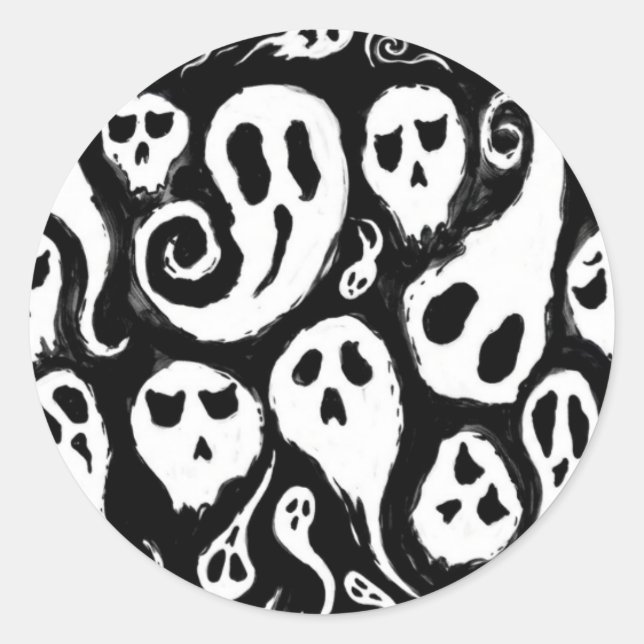  Halloween  Classic Round Sticker (Front)