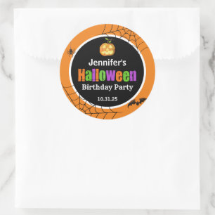 Halloween Classic Round Sticker