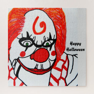 HALLOWEEN CLOWN  JIGSAW PUZZLE