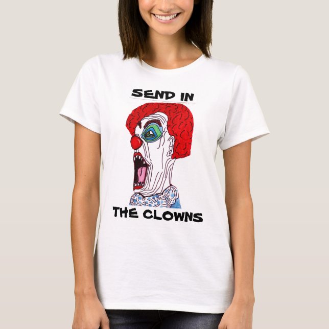 HALLOWEEN CLOWNS  T-Shirt (Front)