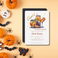 Halloween Cocktail Drinks Baby Shower