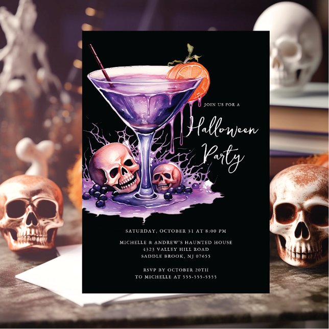 Halloween Cocktail Party Invitation (Creator Uploaded)