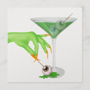 Halloween Cocktail Party Invitation by SRF