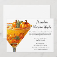 Halloween Cocktail Party | Pumpkin Martini