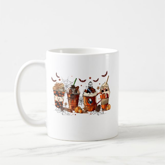 Halloween Coffee Cups Mug (Left)