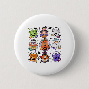 Halloween Coffee Funny Halloween Season Spooky 6 Cm Round Badge