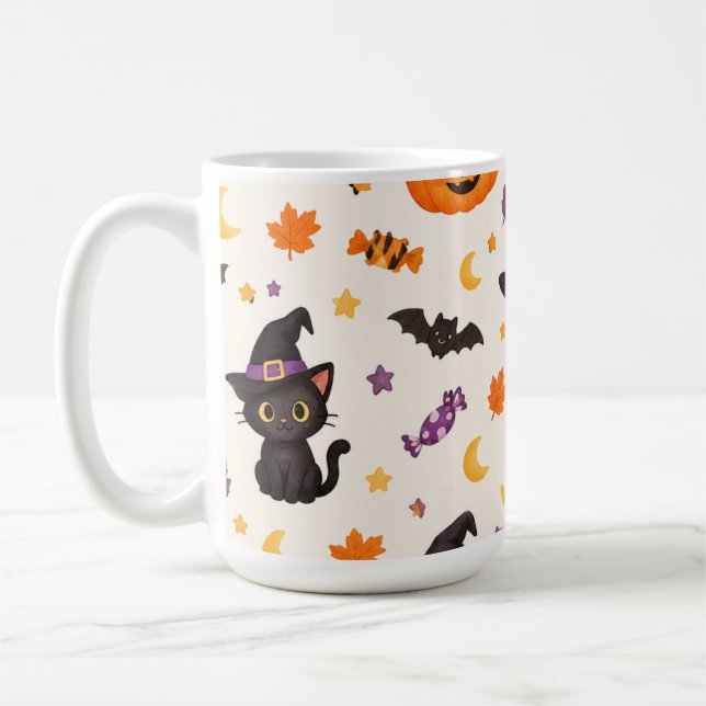 halloween coffee mug (Left)