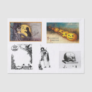 Halloween collection decoupage tissue paper