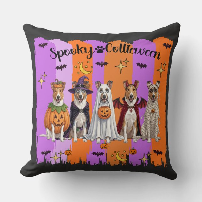 Halloween Collies Cushion (Front)