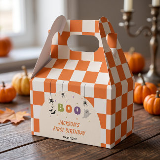 Halloween Colourful Birthday Favour Boxes