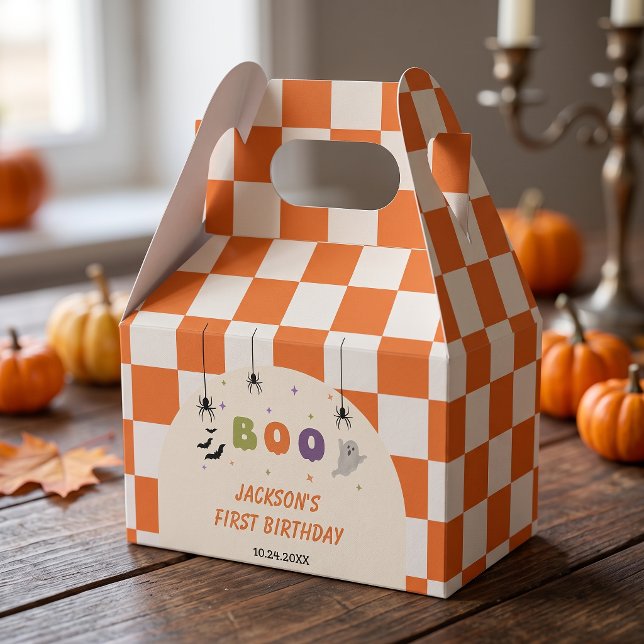 Halloween Colourful Birthday Favour Boxes (Creator Uploaded)