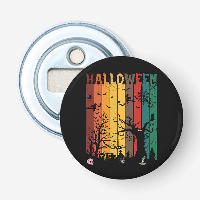 Halloween Colourful Night Bottle Opener (Front)