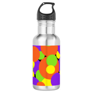 Halloween Colours Circles 532 Ml Water Bottle