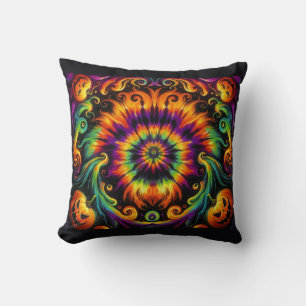 Halloween Colours & Spooky Vibes Cushion
