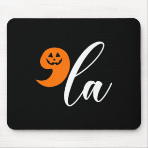 Halloween Comma La Funny Pumpkin Kamala Harris Pre Mouse Pad