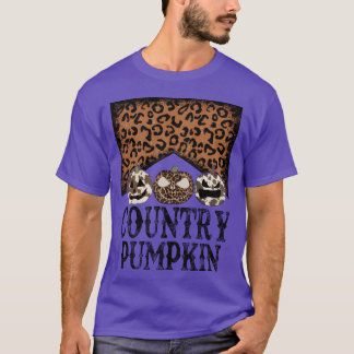 Halloween Contry pumpkin girl T-Shirt
