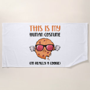 Halloween Cookie Beach Towel