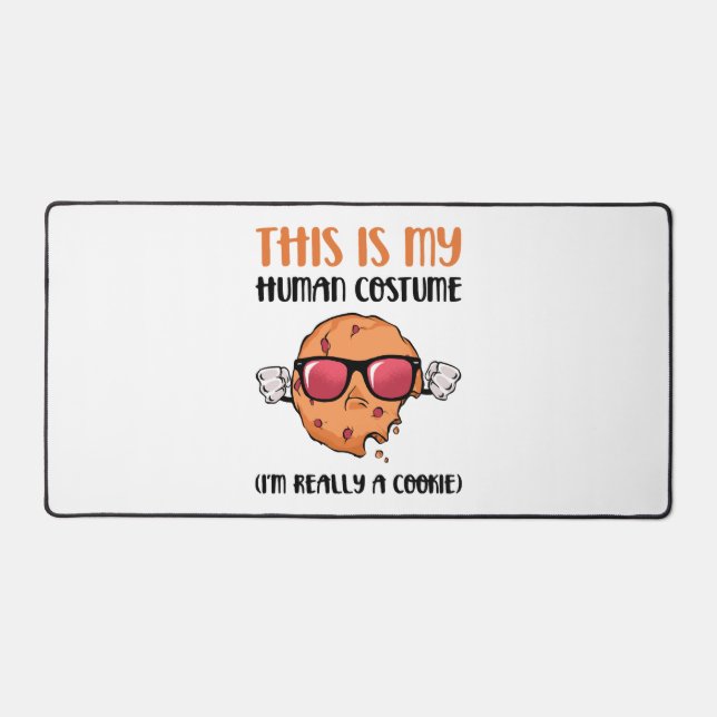 Halloween Cookie Desk Mat (Front)