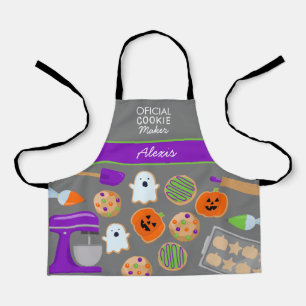 HALLOWEEN COOKIE MAKER APRON