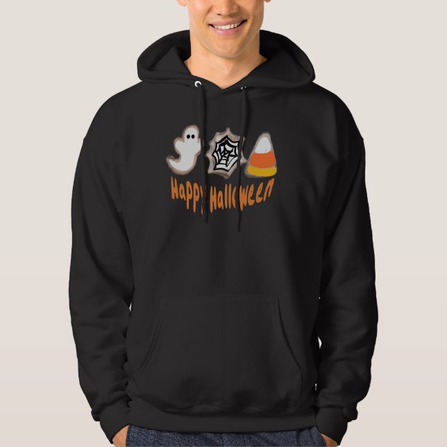 Halloween Cookies Baker Baking  Candy   Hoodie (Front)