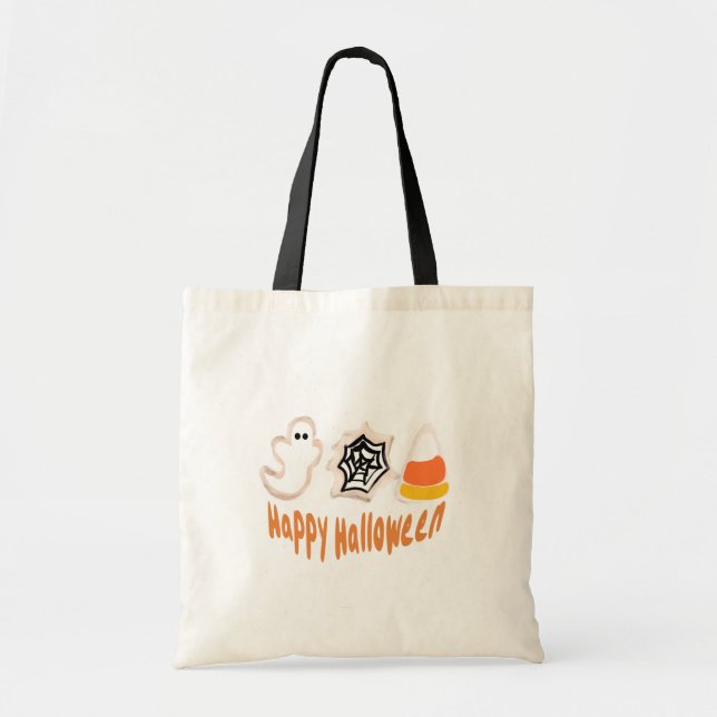 Halloween Cookies Baker Baking  Candy Tote Bag (Front)
