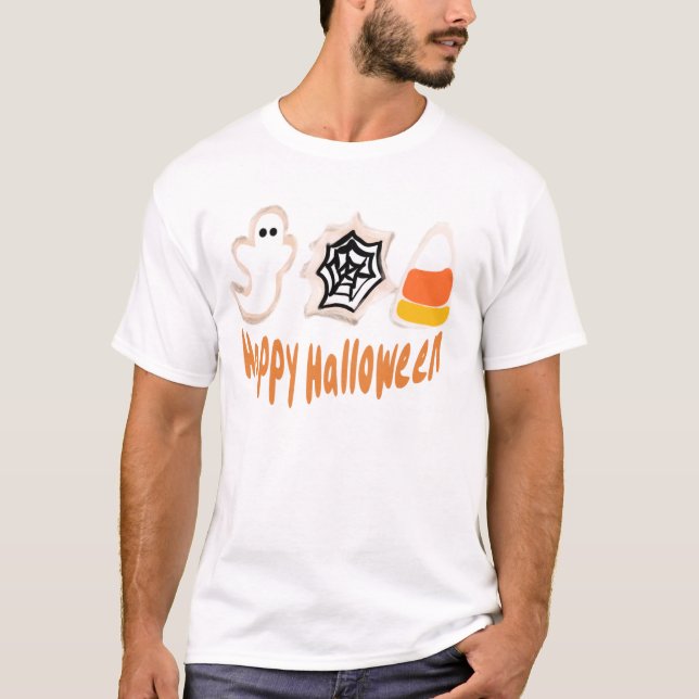 Halloween Cookies Baker Baking T-Shirt (Front)