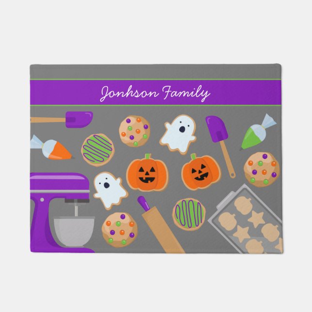 HALLOWEEN COOKIES DOORMAT (Front)