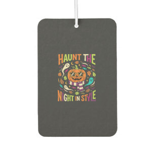 Halloween Cool Jack Lantern Car Air Freshener