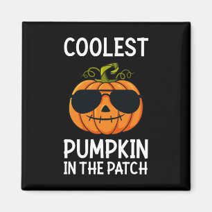 Halloween Coolest Pumpkin In The Patch Boys Girls Magnet