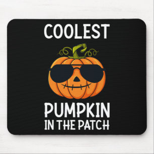 Halloween Coolest Pumpkin In The Patch Boys Girls  Mouse Pad