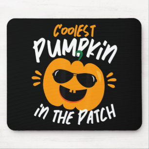 Halloween Coolest Pumpkin In The Patch Boys Girls  Mouse Pad