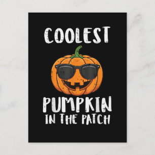 Halloween Coolest Pumpkin Patch Costume Men Boys K Postcard