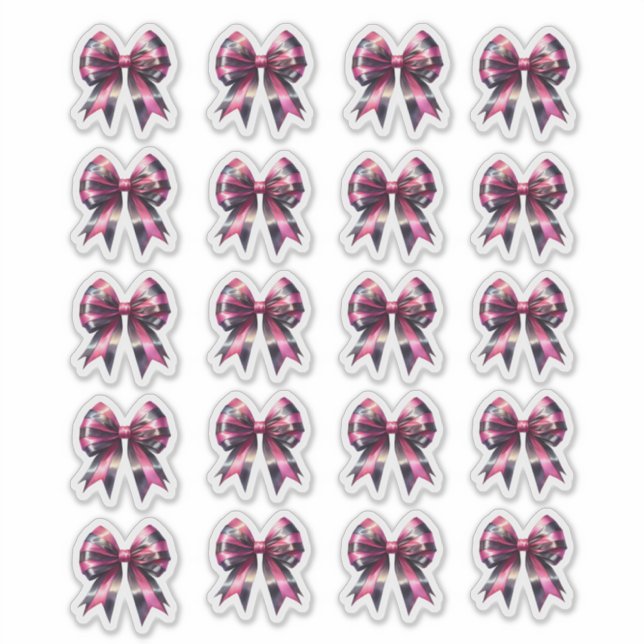 Halloween Coquette Bow Stickers (Front)