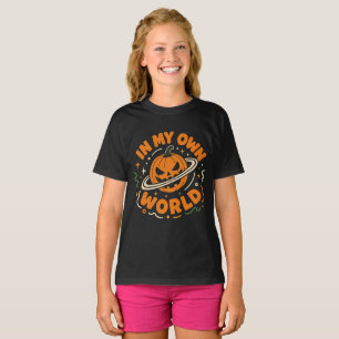 Halloween Cosmic Pumpkin T-Shirt