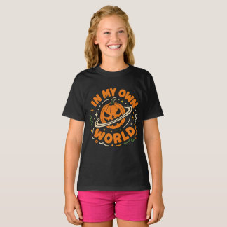 Halloween Cosmic Pumpkin T-Shirt