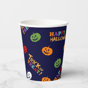 Halloween Costume Boy Birthday Party  Paper Cups