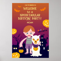 Halloween Costume Boy Birthday Party