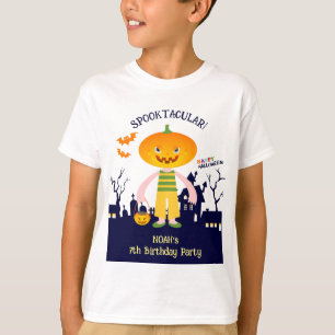 Halloween Costume Boy Birthday Party T-Shirt