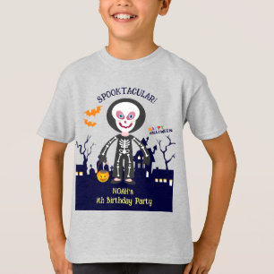 Halloween Costume Boy Birthday Party  T-Shirt