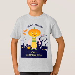 Halloween Costume Boy Birthday Party T-Shirt