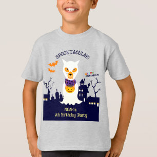 Halloween Costume Boy Birthday Party T-Shirt