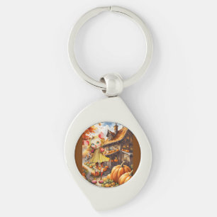 Halloween Costume Considerations Key Ring