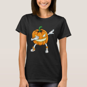 Halloween Costume Dab Pumpkin Head Makes Dabbing T-Shirt