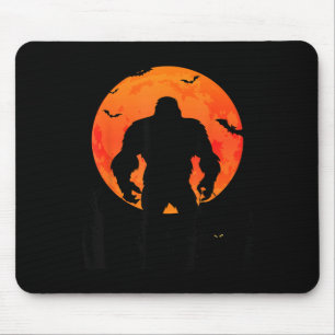 Halloween Costume Funny Sasquatch Bigfoot Mouse Pad
