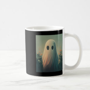Halloween Costume Ghost In The Forest Gothic Coffee Mug