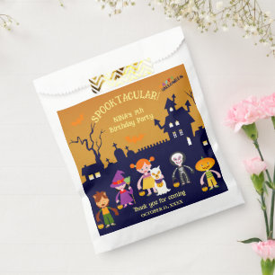 Halloween Costume Girl Birthday Party Favour Bags