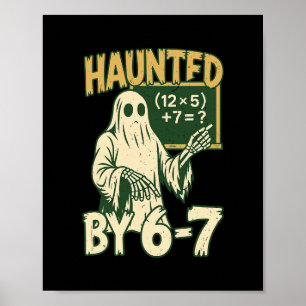 Halloween Costume Haunted Poster