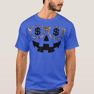 Halloween Costume Jack O Lantern Pumpkin Face Doll T-Shirt